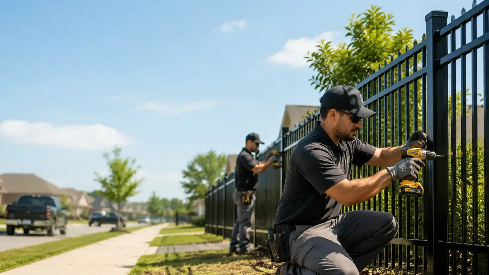 Metal Fence Installation in Faith, NC